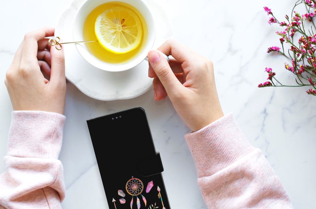 Motorola Moto G22 Leuk Hoesje Boho Dreamcatcher