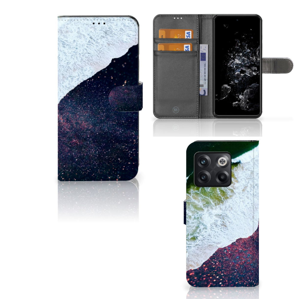 OnePlus 10T Book Case Sea in Space