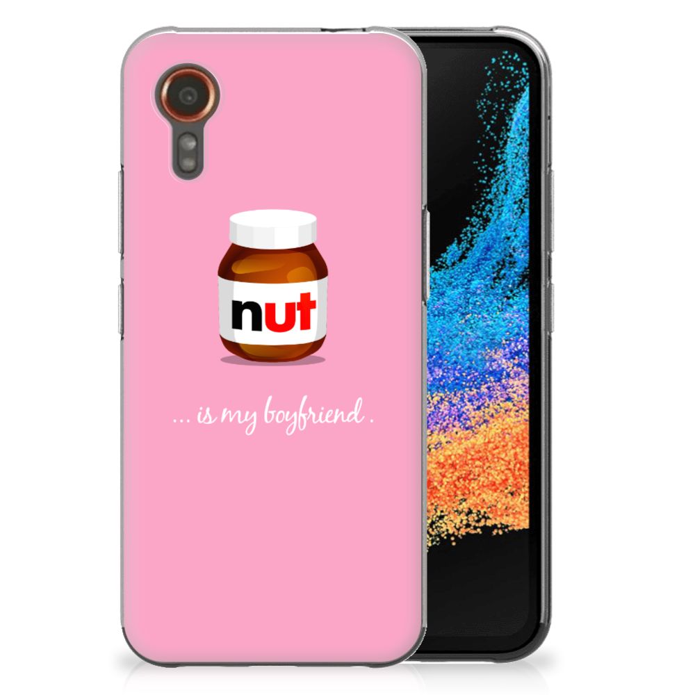 Samsung Galaxy Xcover 7 Siliconen Case Nut Boyfriend