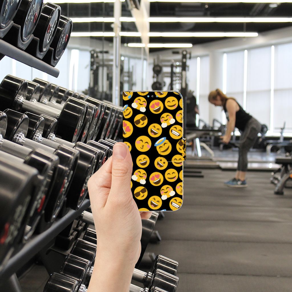 Huawei Y5 (2019) Telefoon Hoesje Emoji