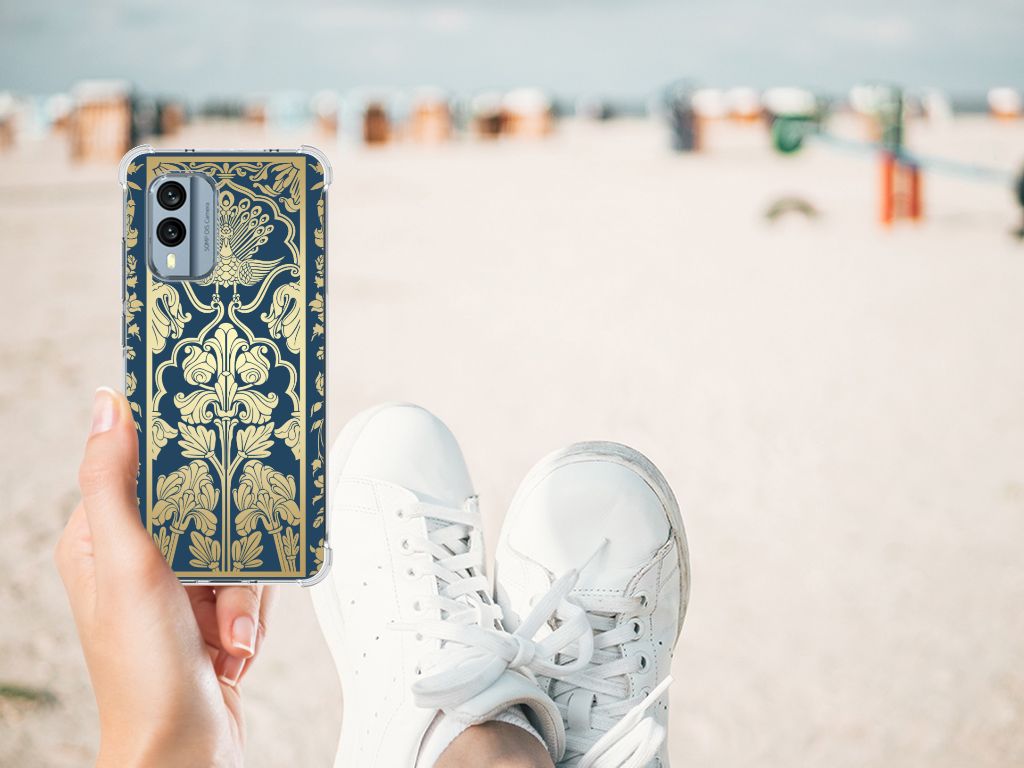 Nokia X30 Case Beige Flowers B2C Telecom
