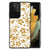 Samsung Galaxy S21 Ultra Bloemen Hoesje Gouden Bloemen B2C Telecom