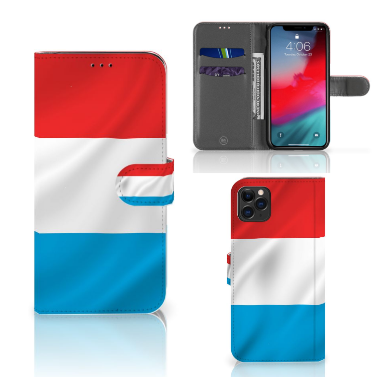 Apple iPhone 11 Pro Max Bookstyle Case Luxemburg