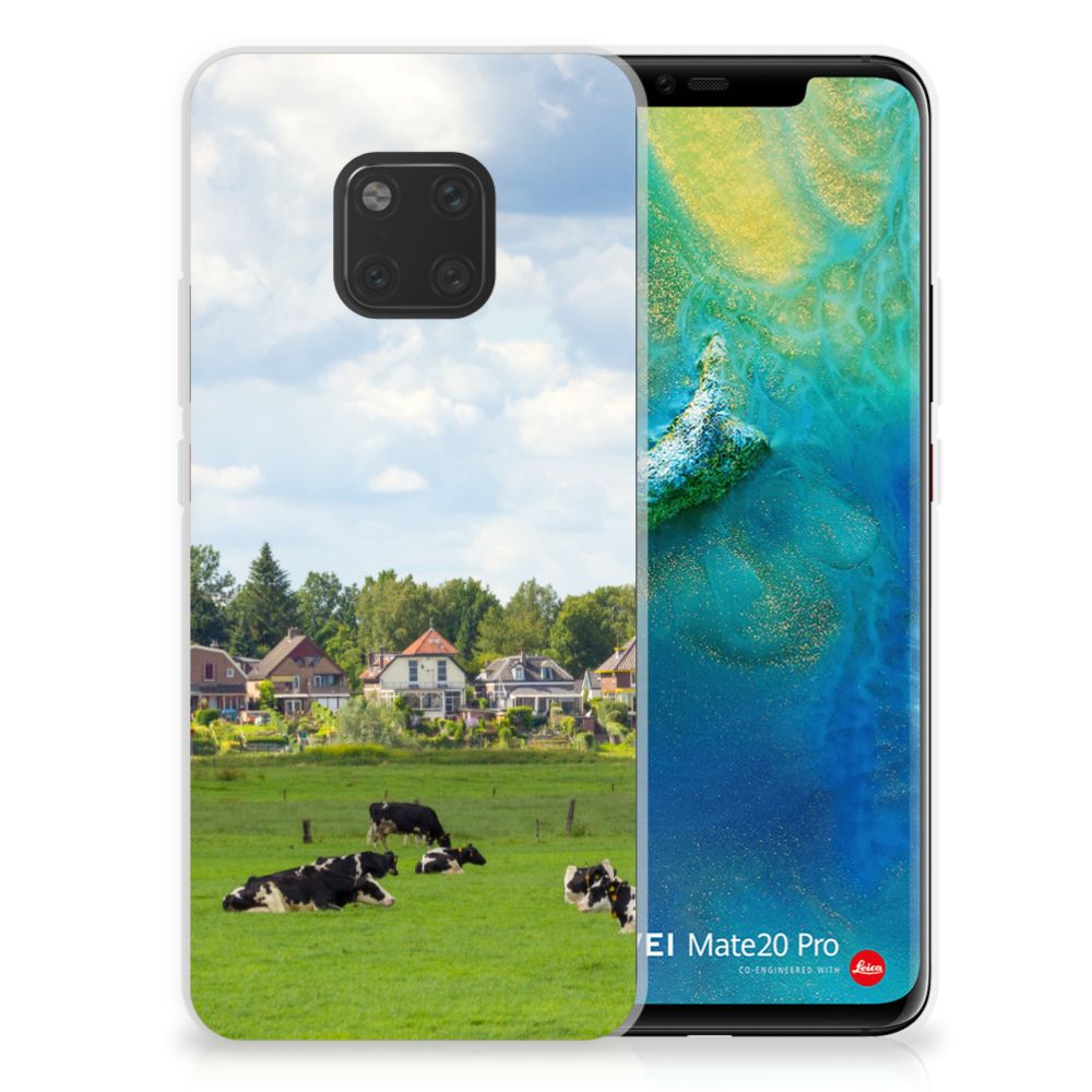 Huawei Mate 20 Pro TPU Hoesje Koeien
