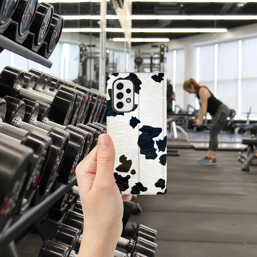 Samsung Galaxy A23 Hoesje maken Koeienvlekken - B2C Telecom