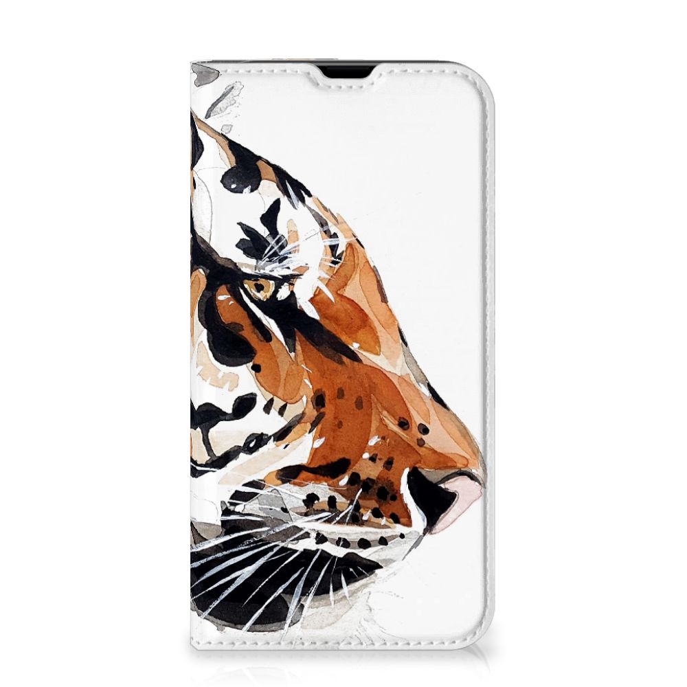 Bookcase iPhone 13 Pro Watercolor Tiger - B2C Telecom