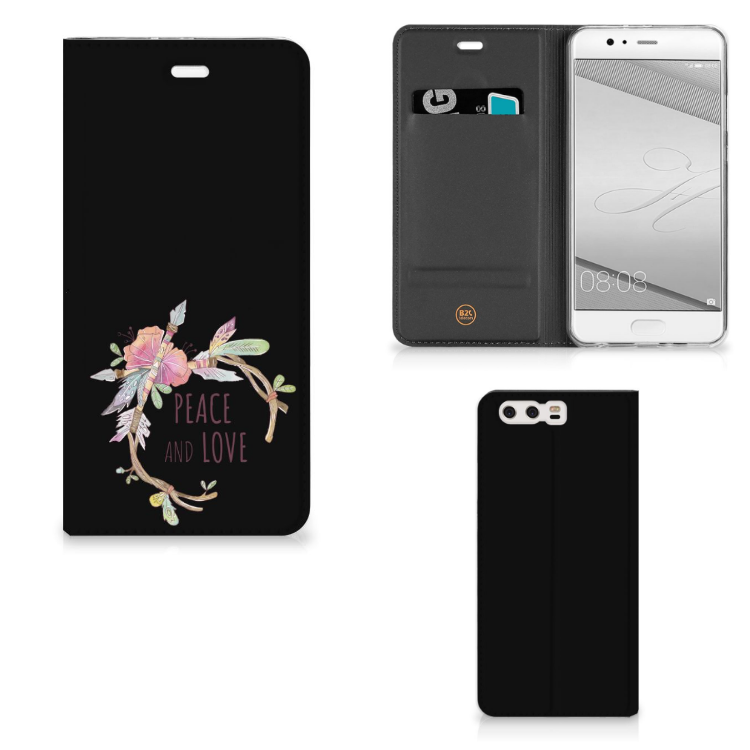 Huawei P10 Plus Magnet Case Boho Text