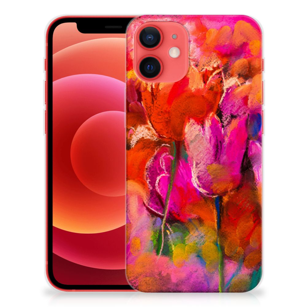 Hoesje maken iPhone 12 Mini Tulips