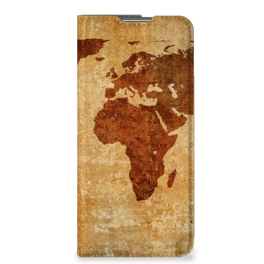 OPPO Find X5 Pro Book Cover Wereldkaart - B2C Telecom
