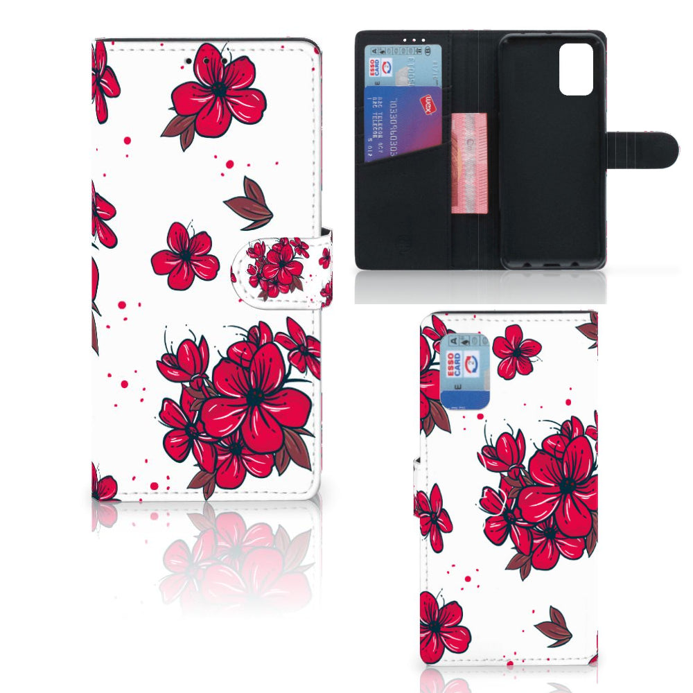 Samsung Galaxy A02s | M02s Hoesje Blossom Red