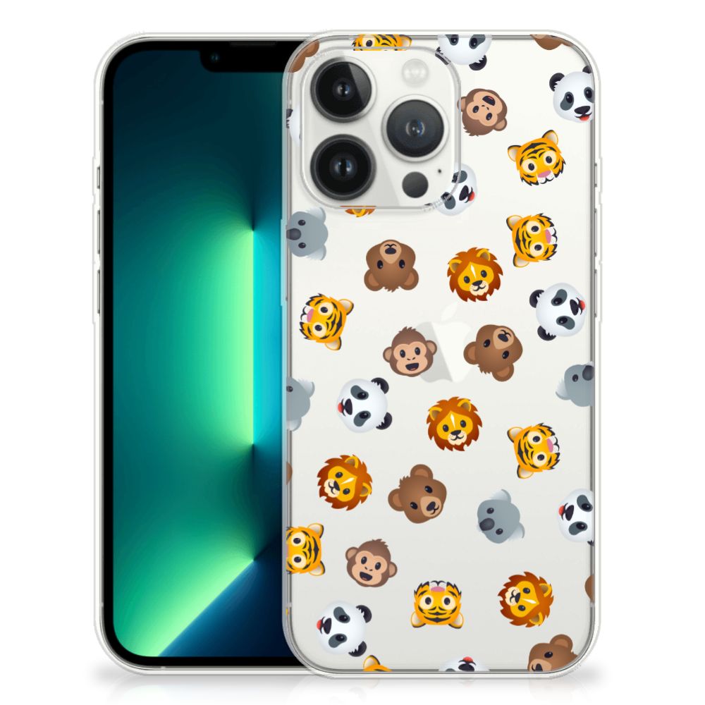 TPU bumper voor iPhone 13 Pro Max Dieren Emojis B2C Telecom