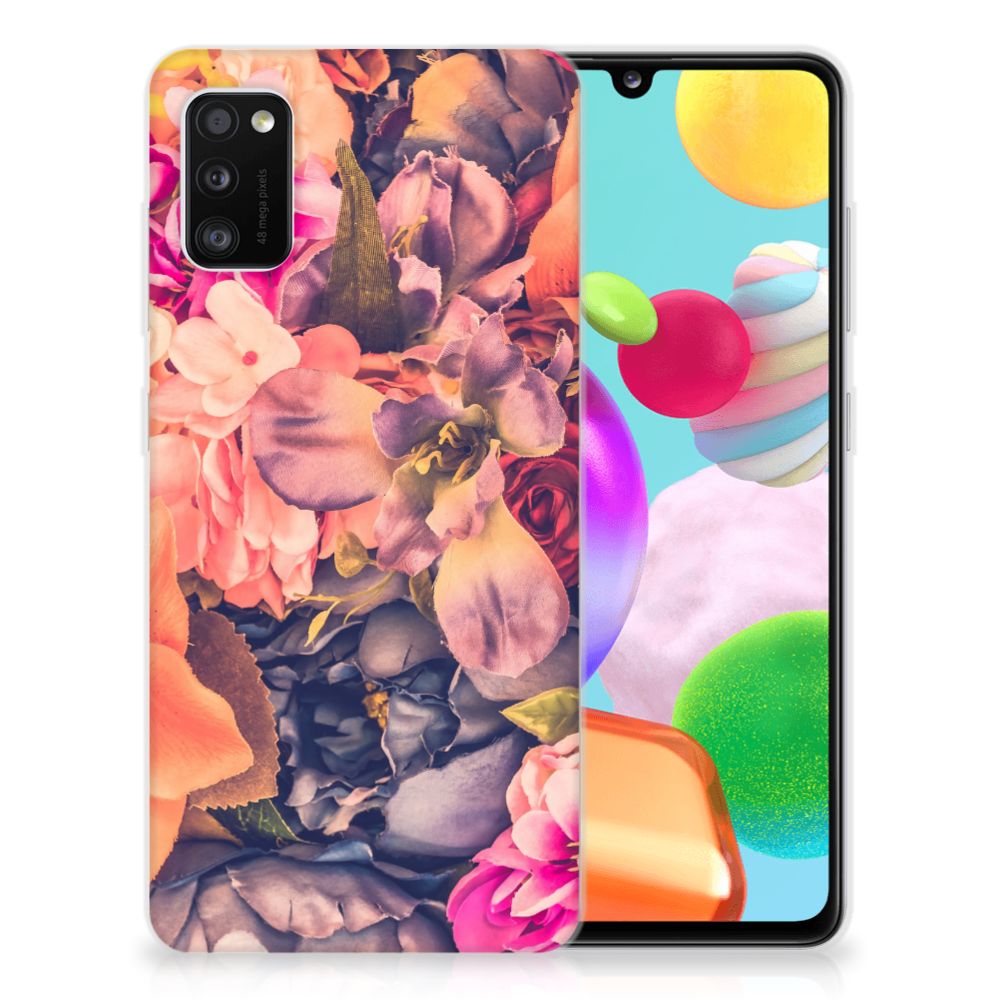 Samsung Galaxy A41 TPU Case Bosje Bloemen B2C Telecom