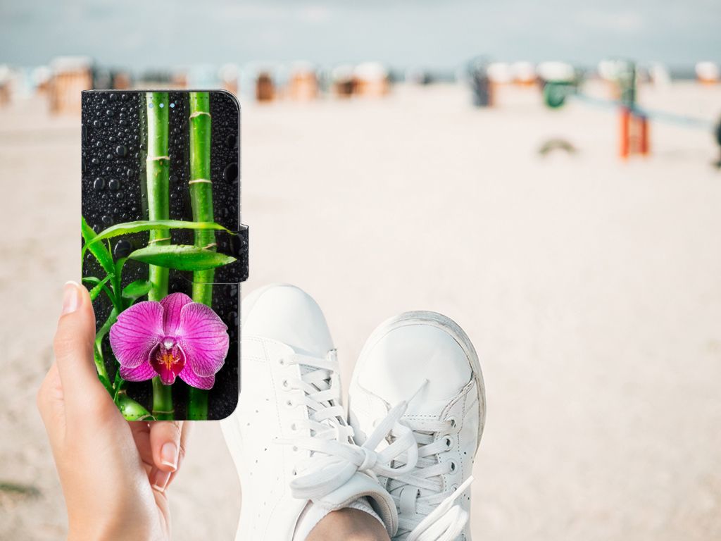 OPPO A74 4G Hoesje Orchidee