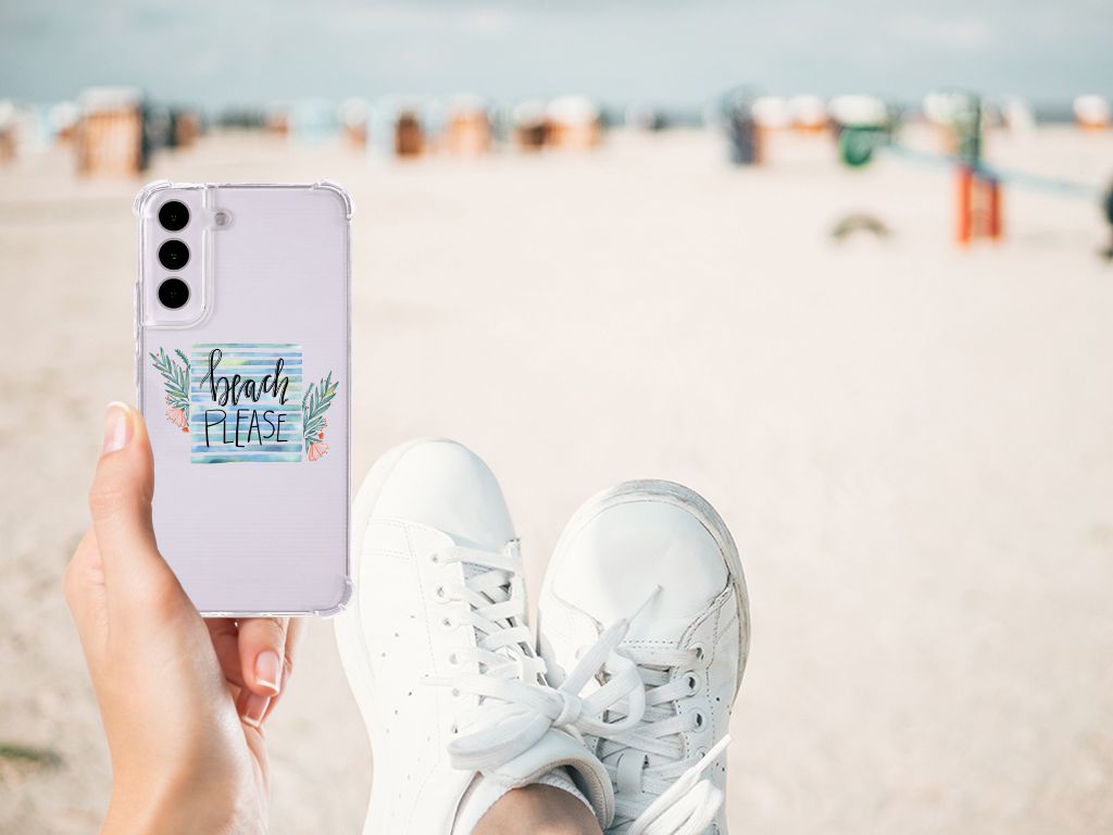Samsung Galaxy S22 Stevig Bumper Hoesje Boho Beach B2C Telecom