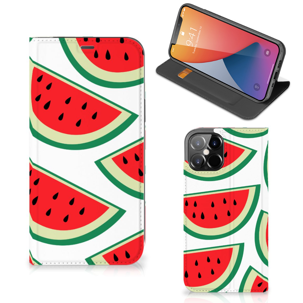 iPhone 12 Pro Max Flip Style Cover Watermelons - B2C Telecom