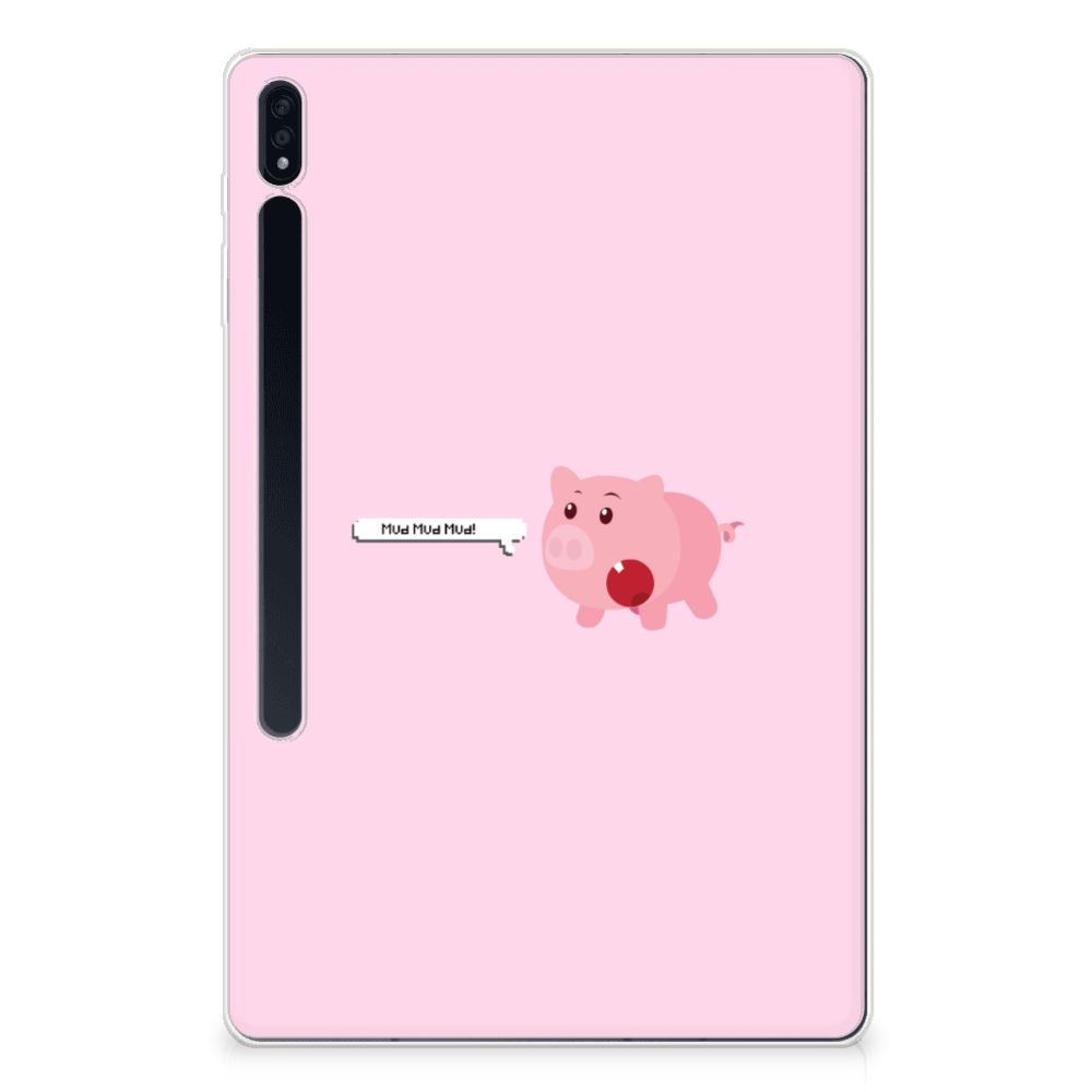 Samsung Galaxy Tab S7 Plus | S8 Plus Tablet Back Cover Pig Mud