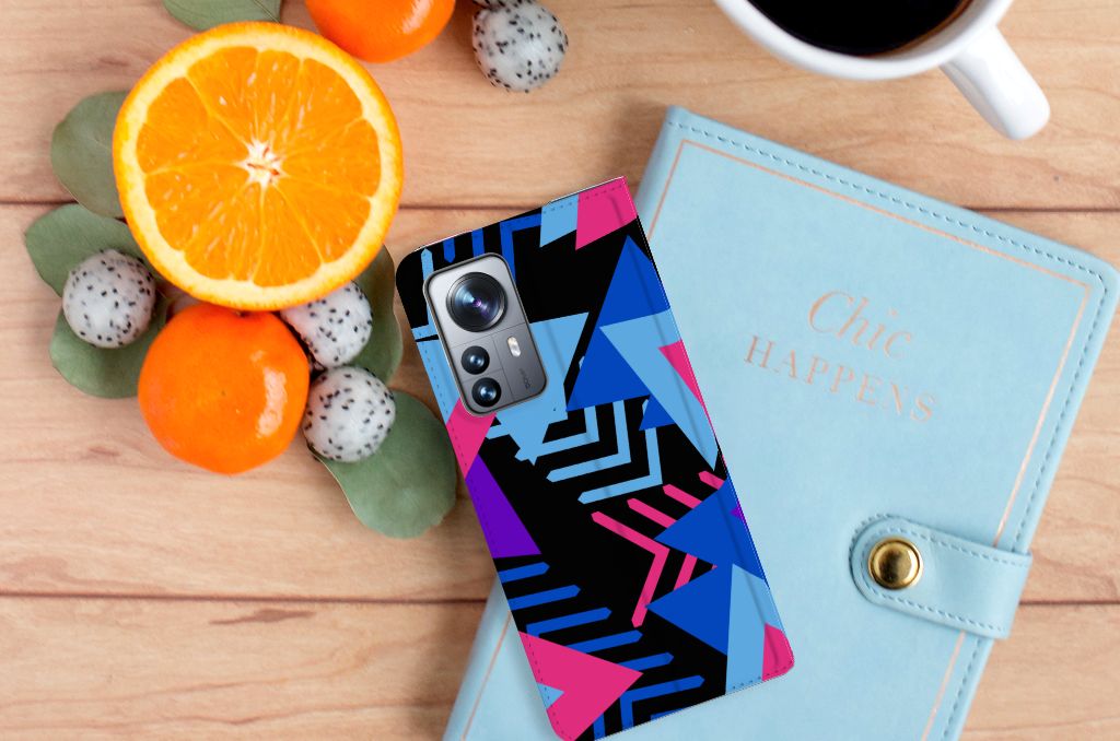 Xiaomi 12 Pro Stand Case Funky Triangle - B2C Telecom