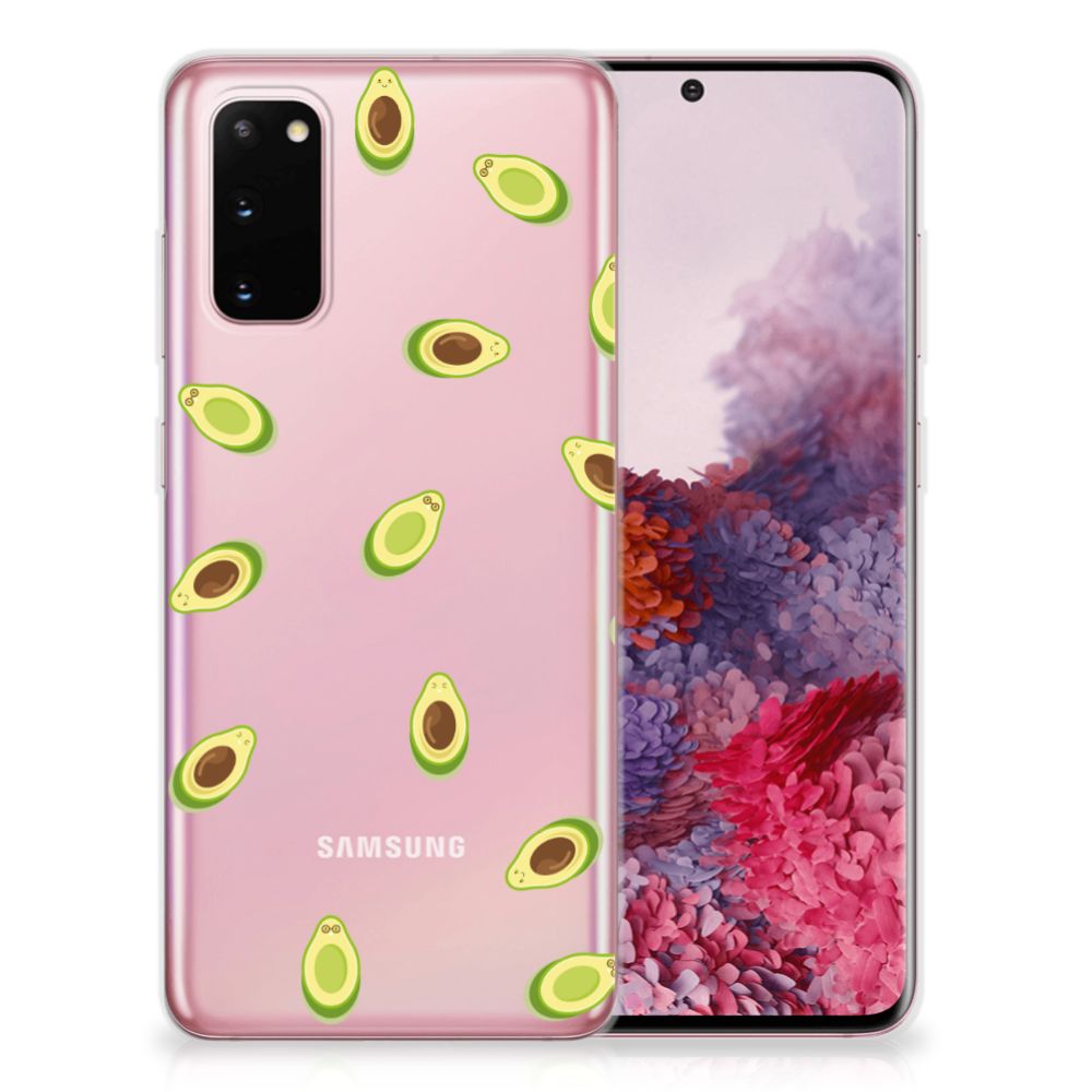 Samsung Galaxy S20 Siliconen Case Avocado B2C Telecom