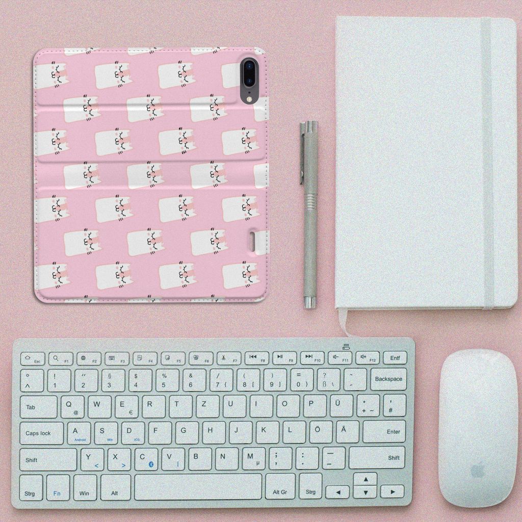 Apple iPhone 7 Plus | 8 Plus Hoesje maken Sleeping Cats