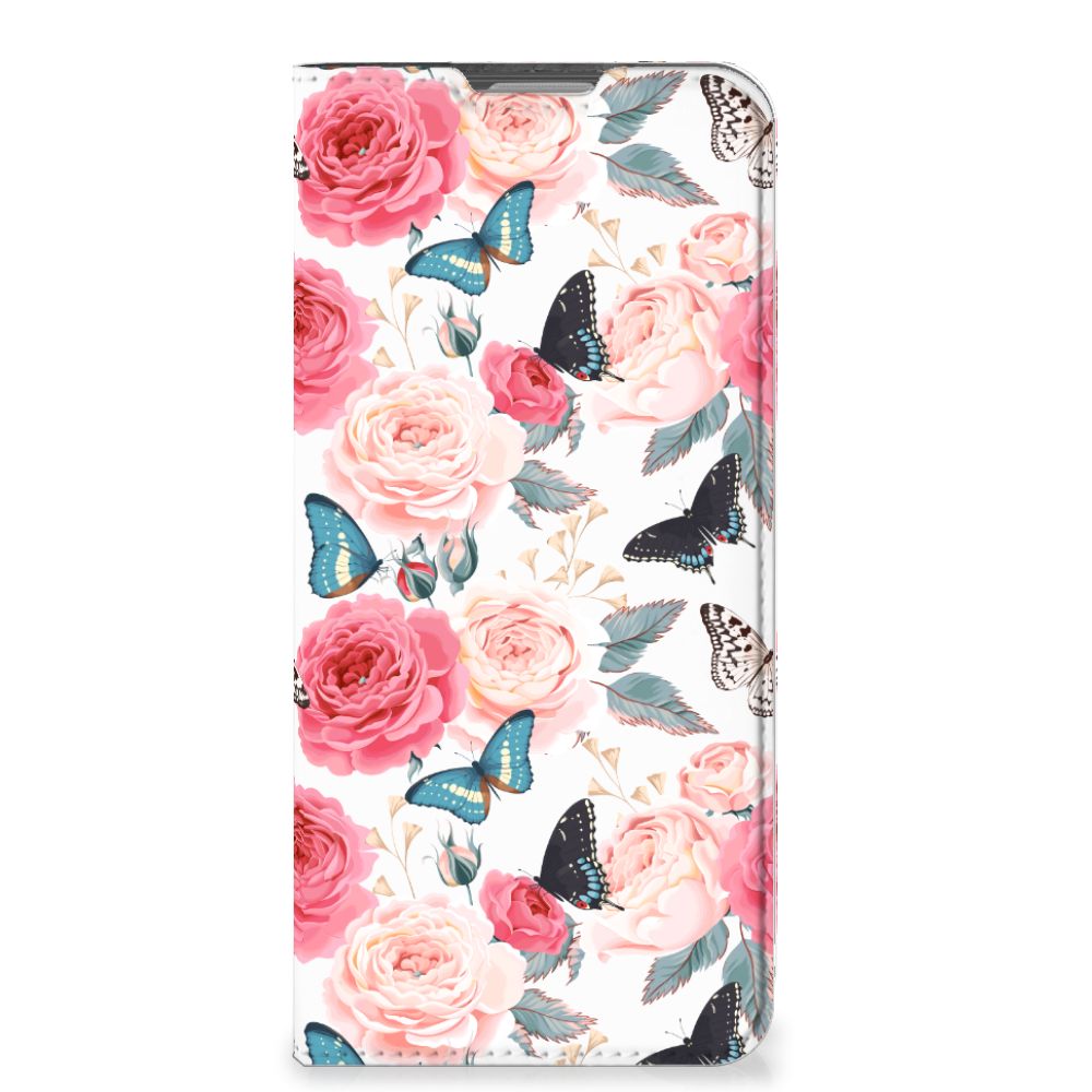 OPPO Reno8 Lite Smart Cover Butterfly Roses - B2C Telecom