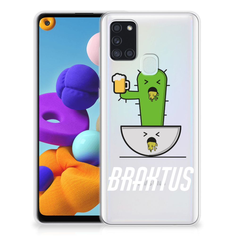 Samsung Galaxy A21s Telefoonhoesje met Naam Braktus B2C Telecom