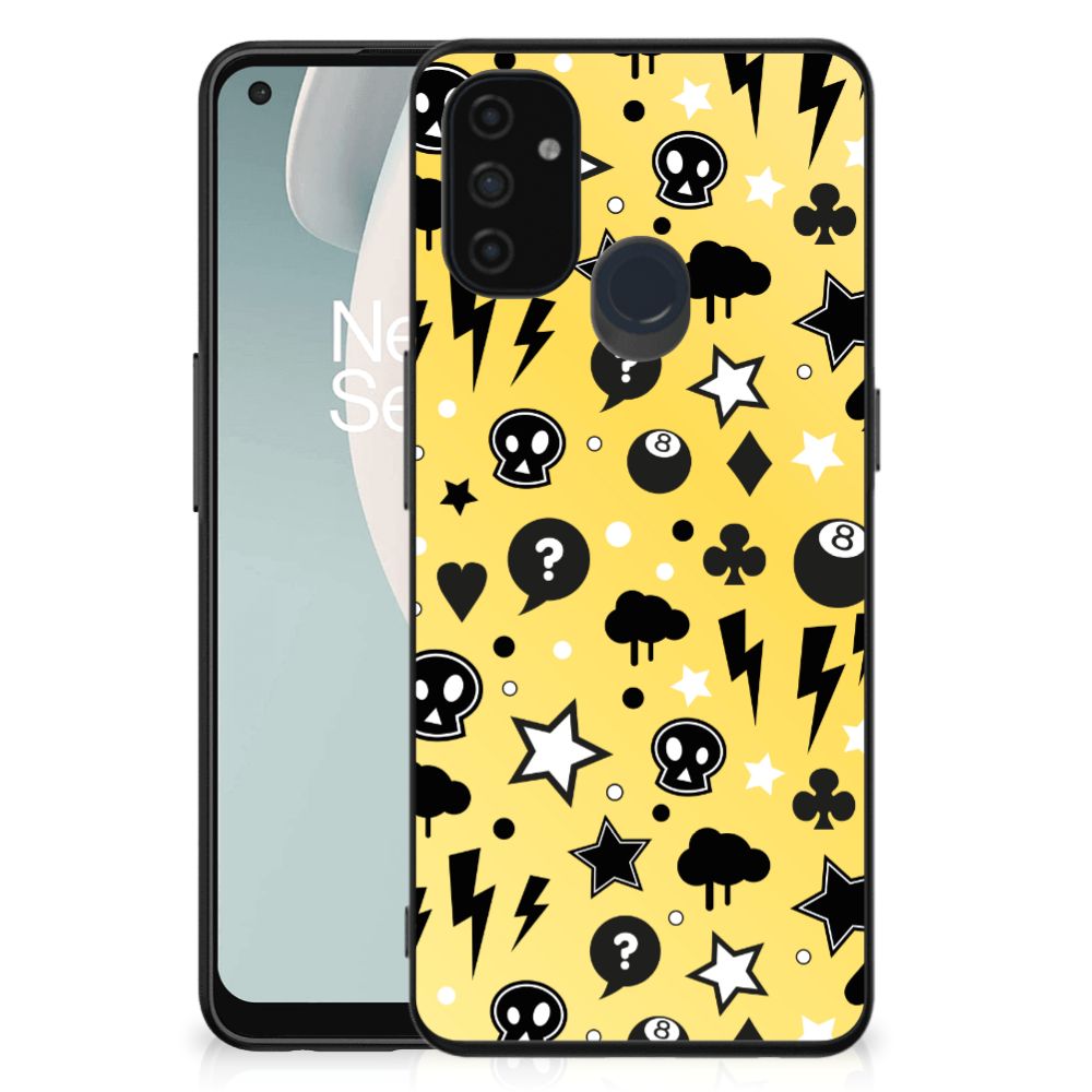 Telefoonhoesje OnePlus Nord N100 Punk Geel