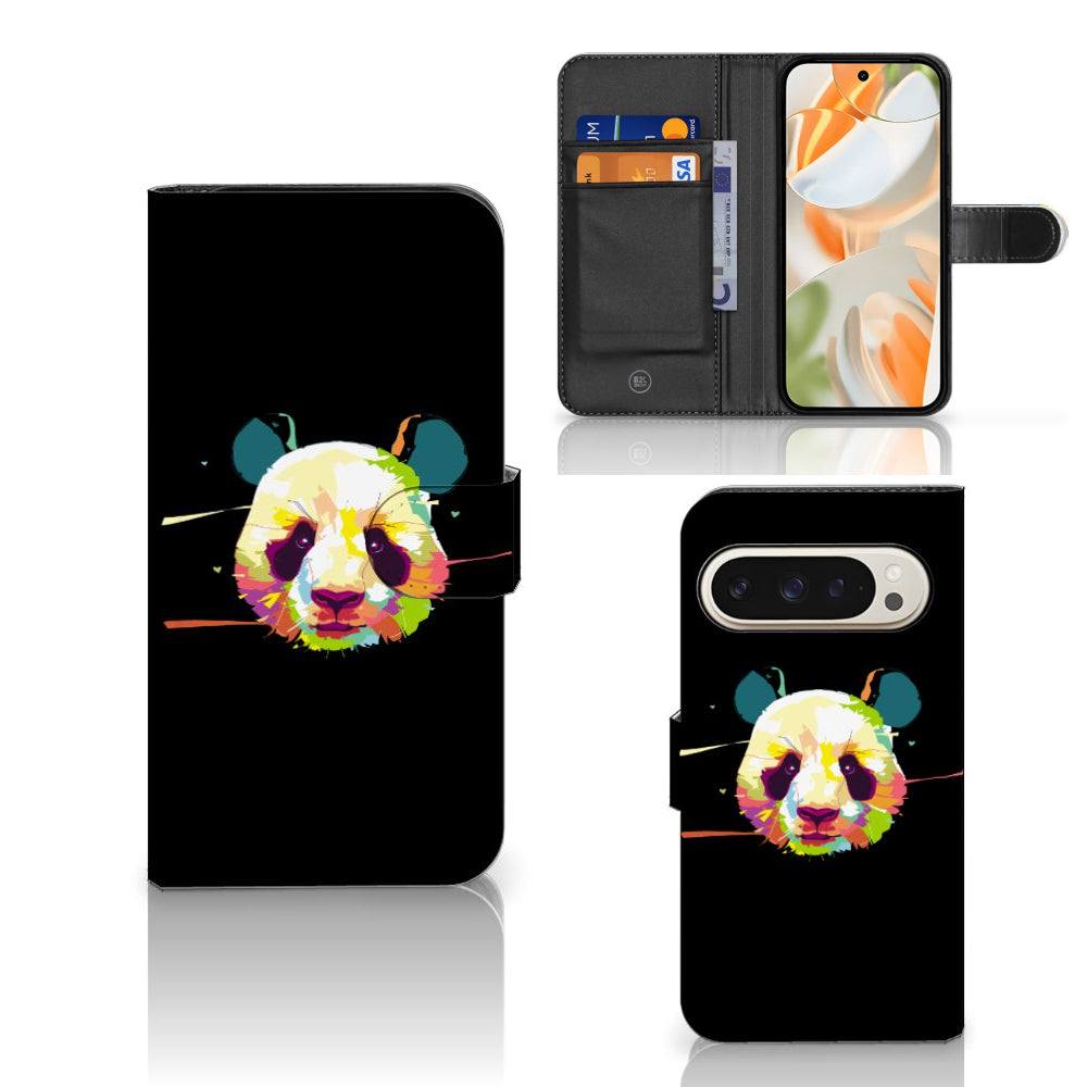 Google Pixel 9 | 9 Pro Leuk Hoesje Panda Color