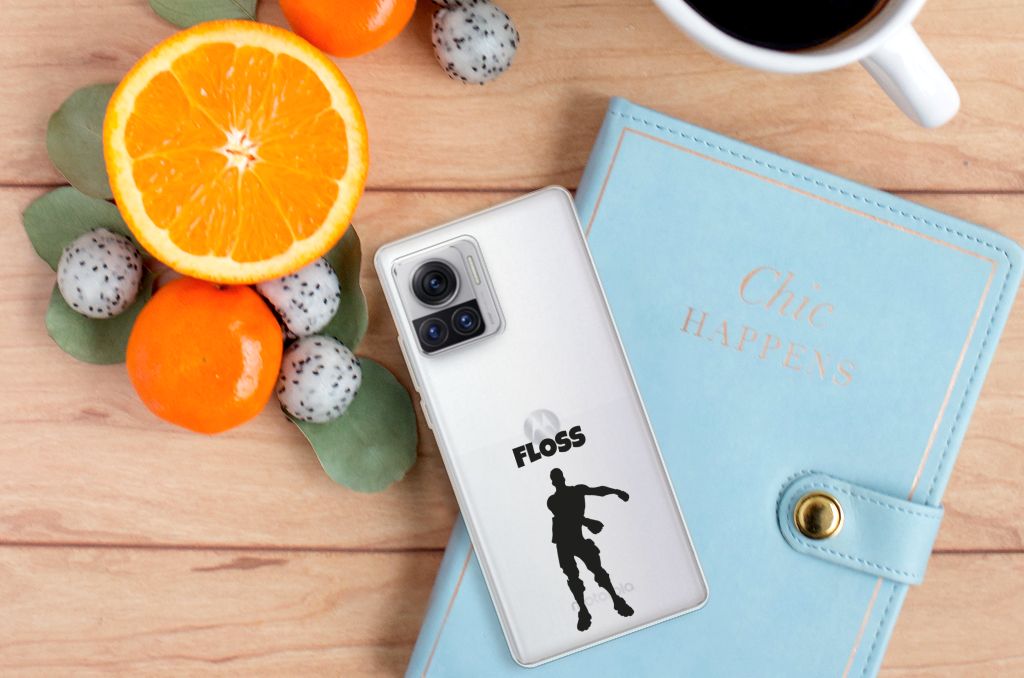Motorola Moto X30 Pro Telefoonhoesje met Naam Floss B2C Telecom