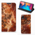 Samsung Galaxy A30 Standcase Marmer Bruin