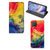 Bookcase OPPO Reno4 Z 5G Watercolor Dark - B2C Telecom
