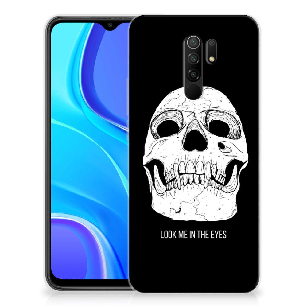 Silicone Back Case Xiaomi Redmi 9 Skull Eyes B2C Telecom