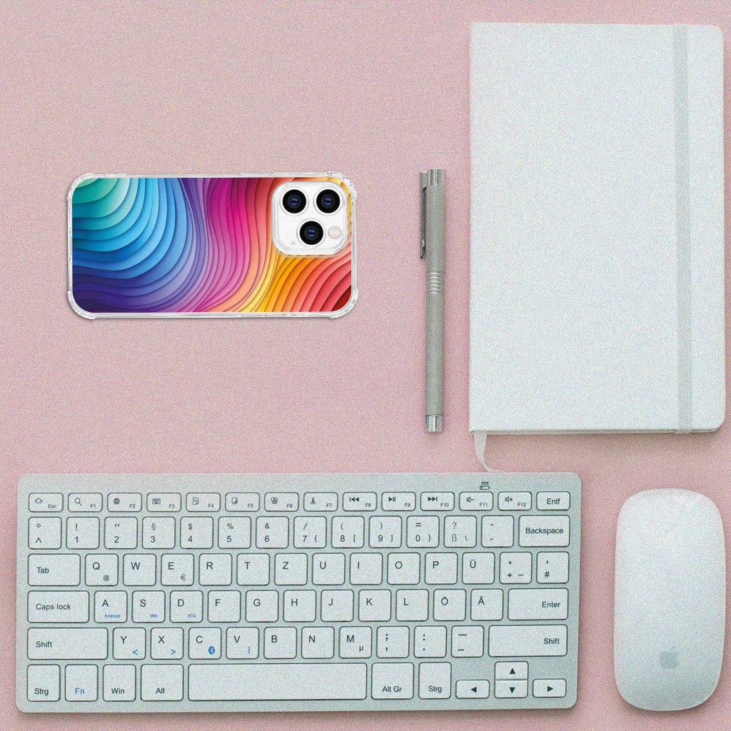 Shockproof Case voor iPhone 14 Pro Regenboog B2C Telecom