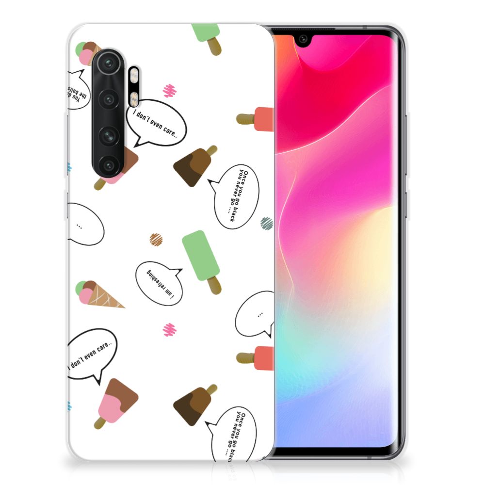 Xiaomi Mi Note 10 Lite Siliconen Case IJsjes