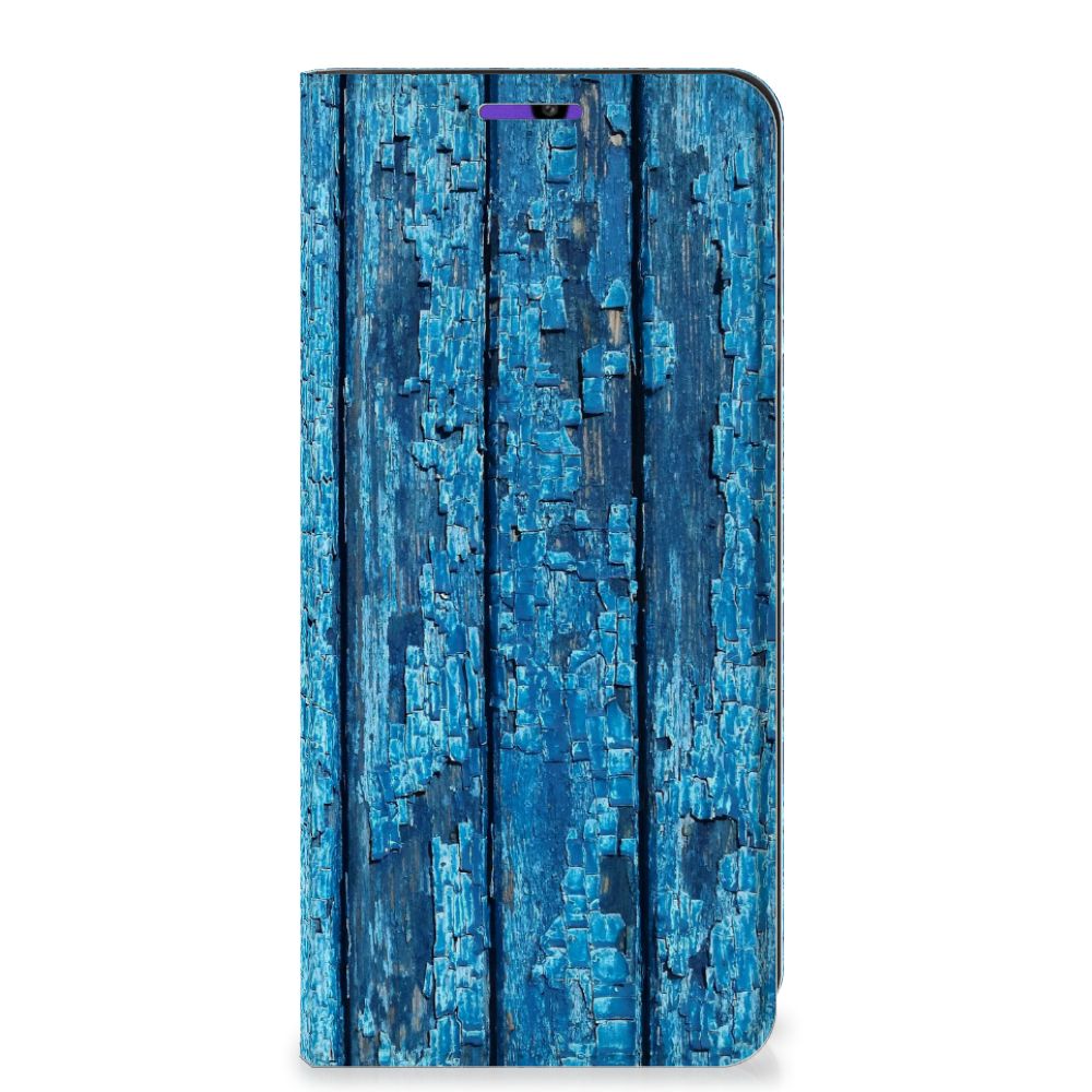 Samsung Galaxy A22 4G | M22 Book Wallet Case Wood Blue - B2C Telecom