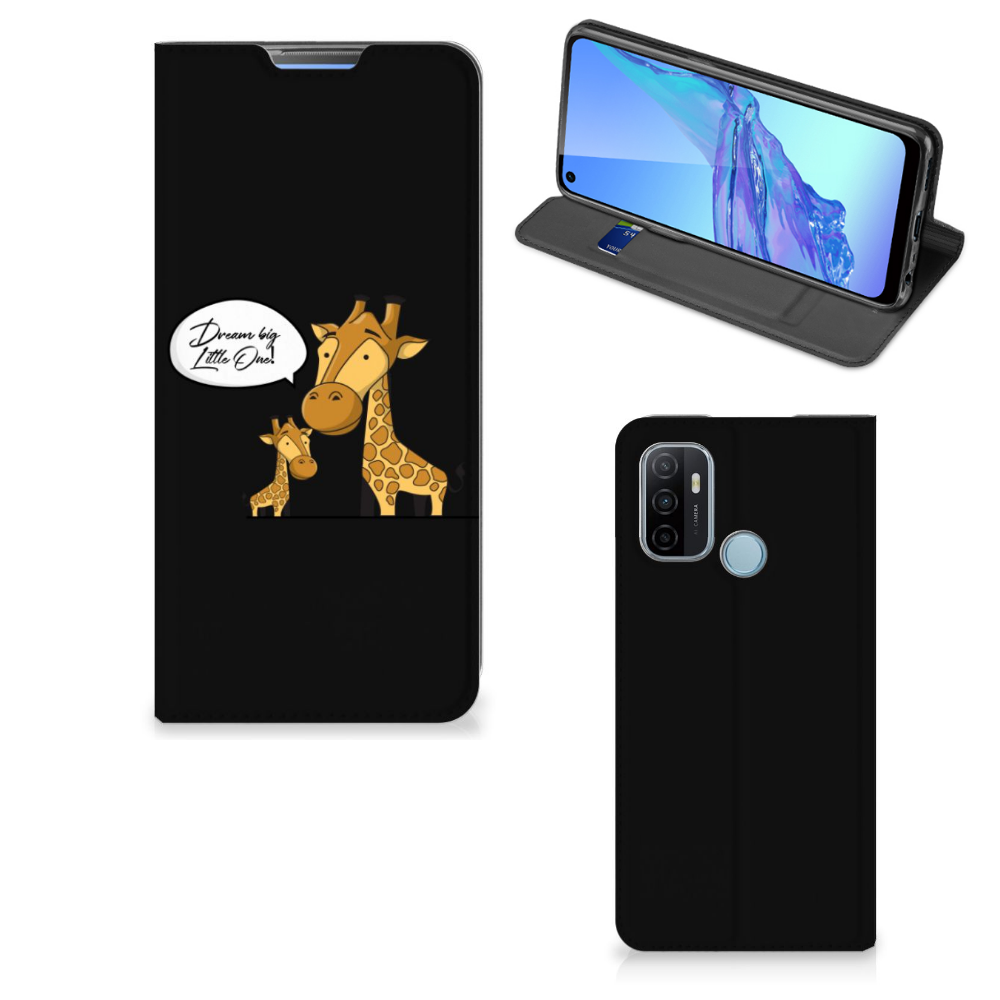 OPPO A53 | A53s Magnet Case Giraffe - B2C Telecom