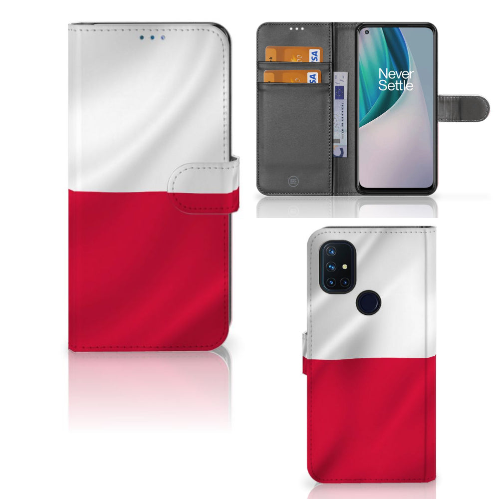 OnePlus Nord N10 Bookstyle Case Polen