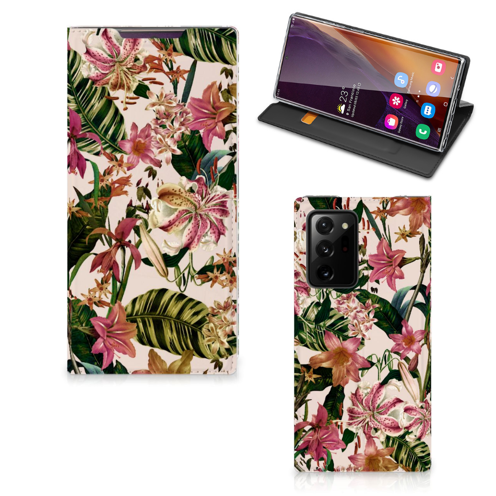 Samsung Galaxy Note 20 Ultra Smart Cover Flowers - B2C Telecom