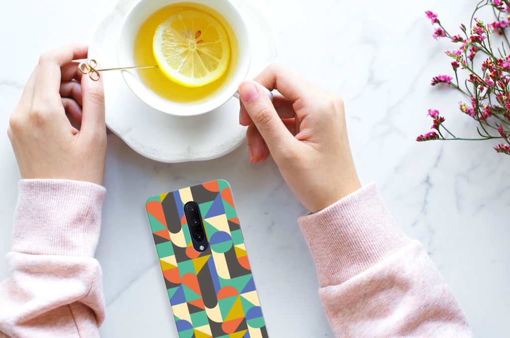 OnePlus 7 Pro TPU bumper Funky Retro