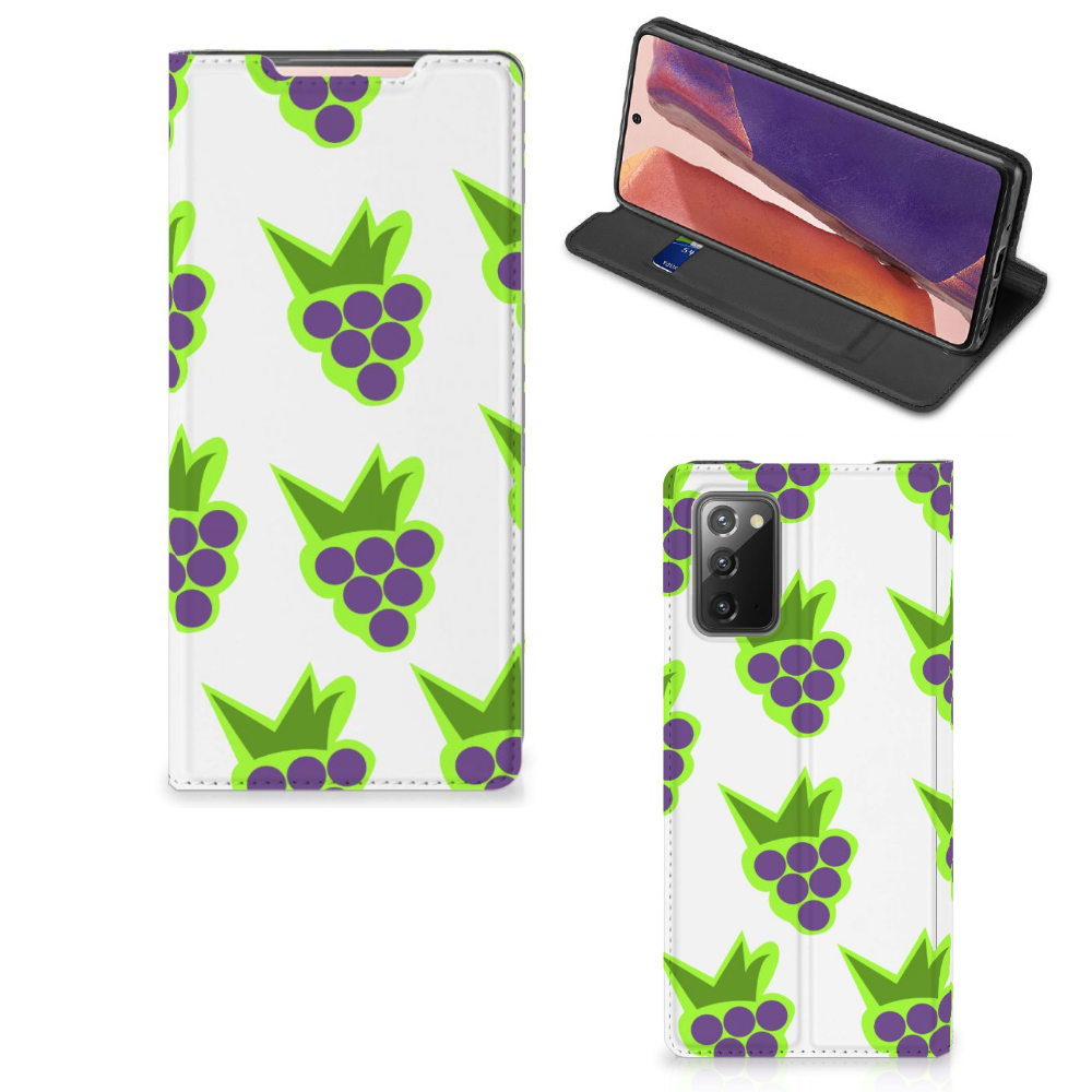Samsung Galaxy Note20 Flip Style Cover Druiven - B2C Telecom