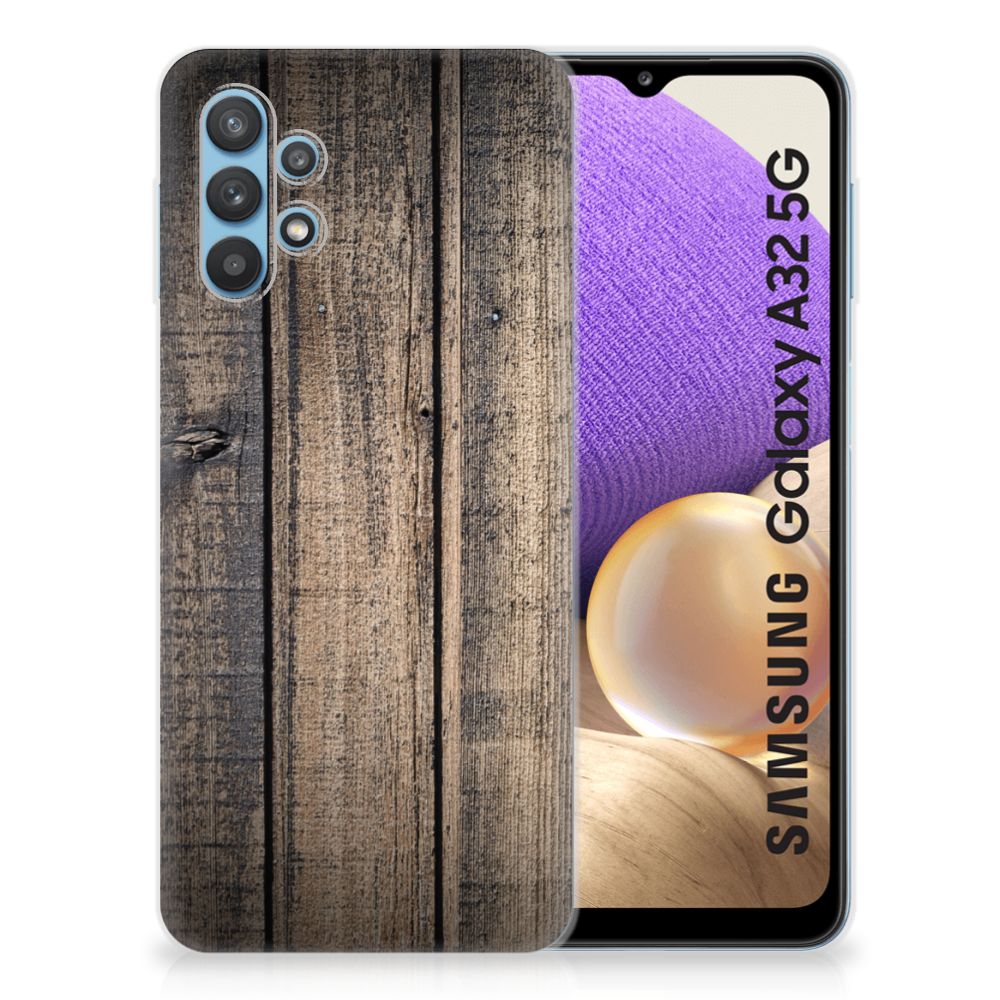 Samsung Galaxy A32 5G Bumper Hoesje Steigerhout B2C Telecom