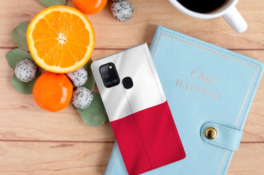 Samsung Galaxy A21s Standcase Polen