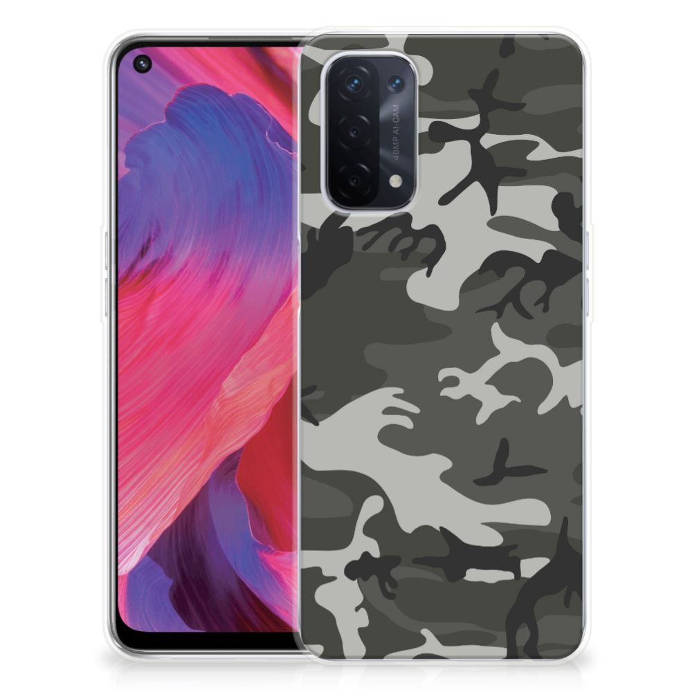 OPPO A74 5G | A54 5G TPU bumper Army Light B2C Telecom