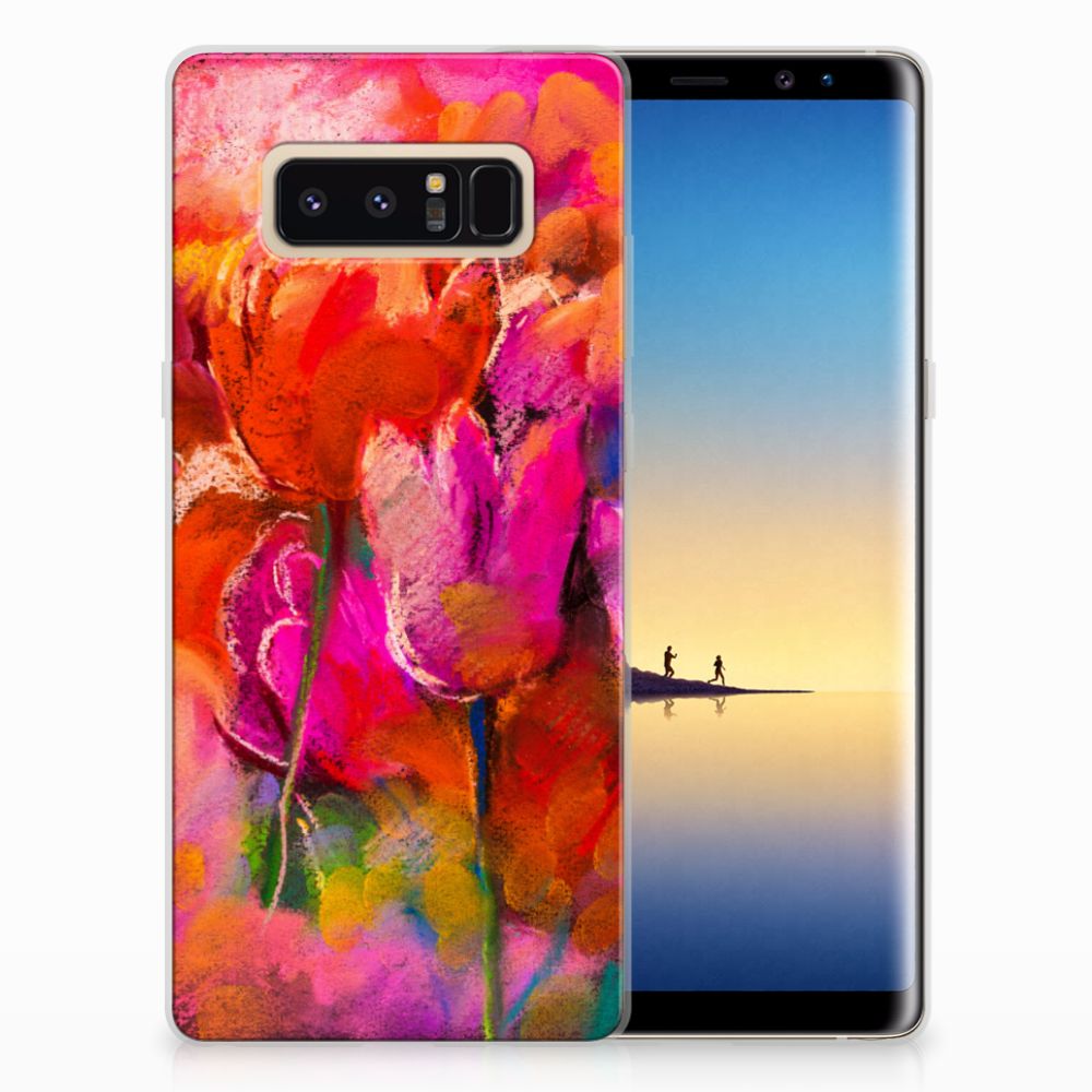Hoesje maken Samsung Galaxy Note 8 Tulips