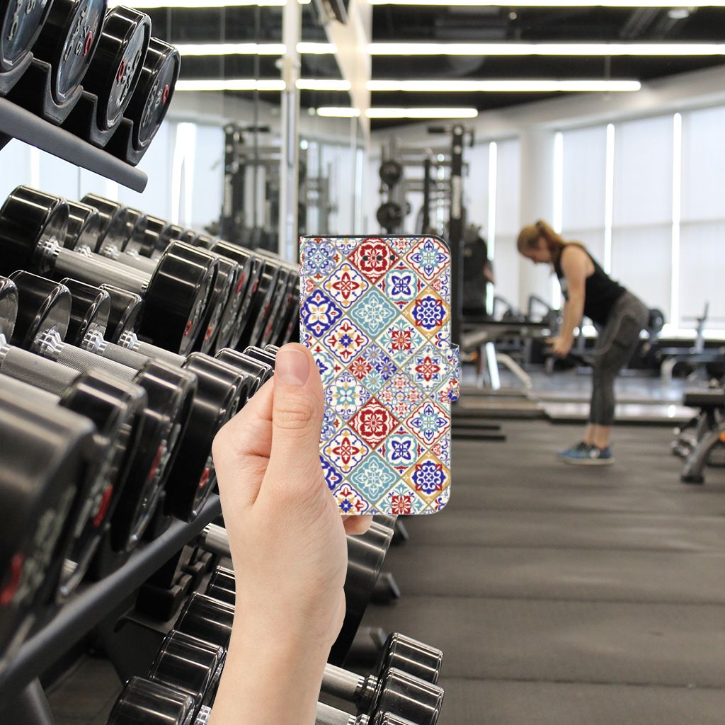 Samsung Galaxy Xcover 3 | Xcover 3 VE Bookcase Tiles Color