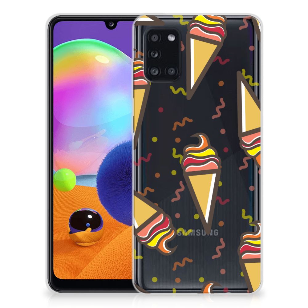Samsung Galaxy A31 Siliconen Case Icecream B2C Telecom