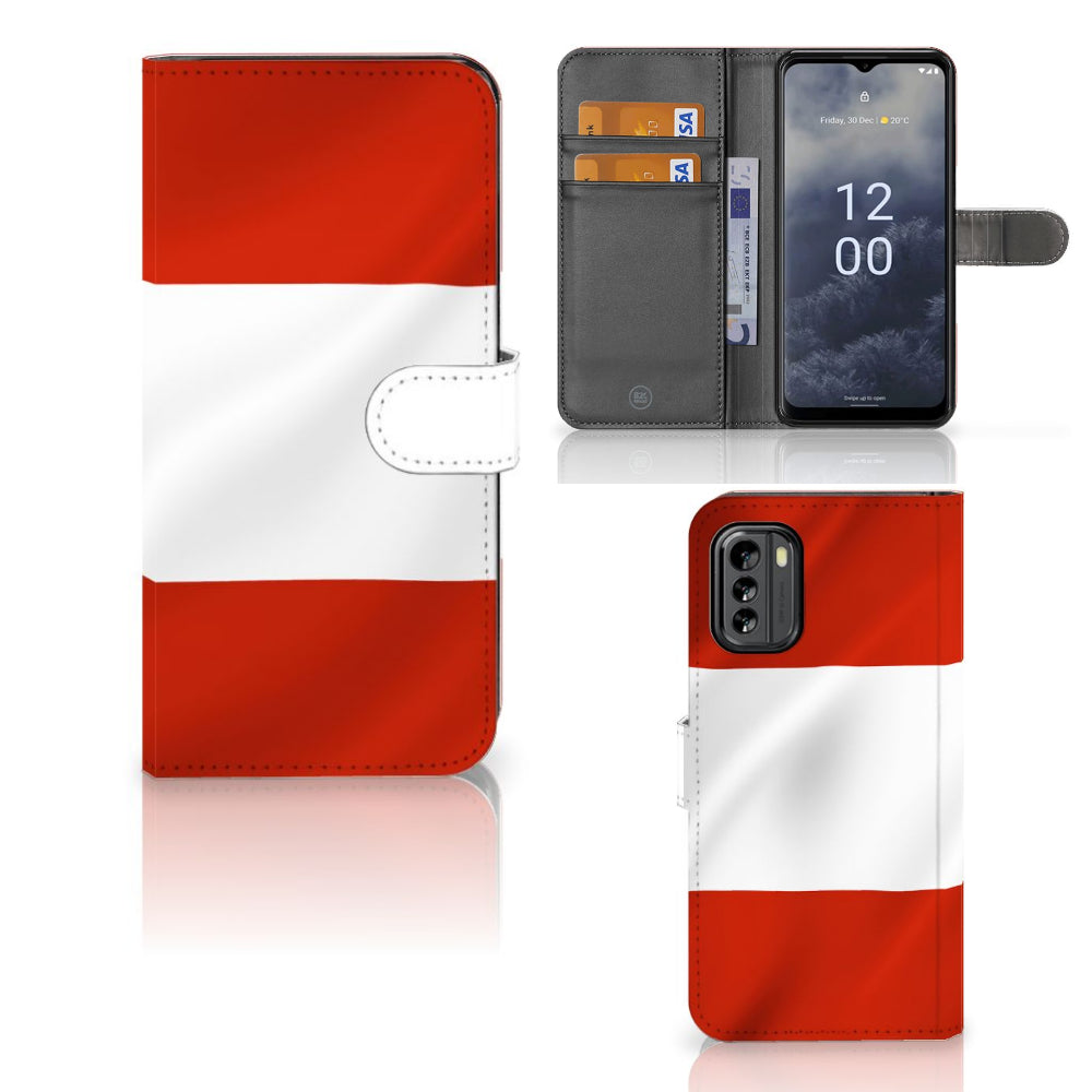 Nokia G60 Bookstyle Case Oostenrijk