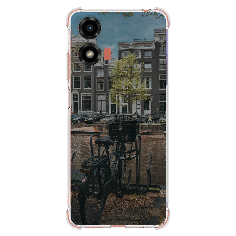 Anti-Shock Back Cover Hoesje Maken voor de Motorola Moto G24 | G24 Power | G04