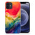 Hoesje maken iPhone 12 | 12 Pro (6.1") Watercolor Dark B2C Telecom