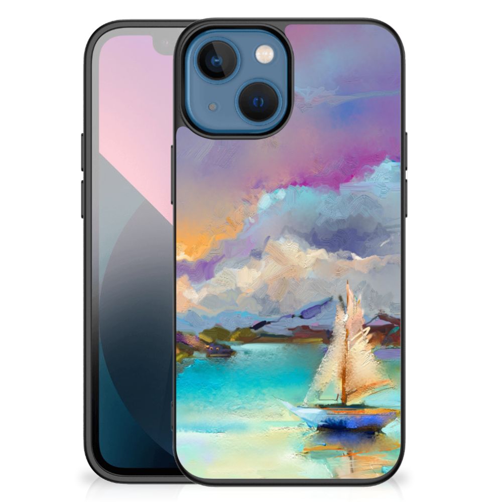 Kleurrijke Telefoonhoesje Apple iPhone 13 mini Boat B2C Telecom