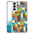 Samsung Galaxy S22 Doorzichtige Silicone Hoesje Funky Retro
